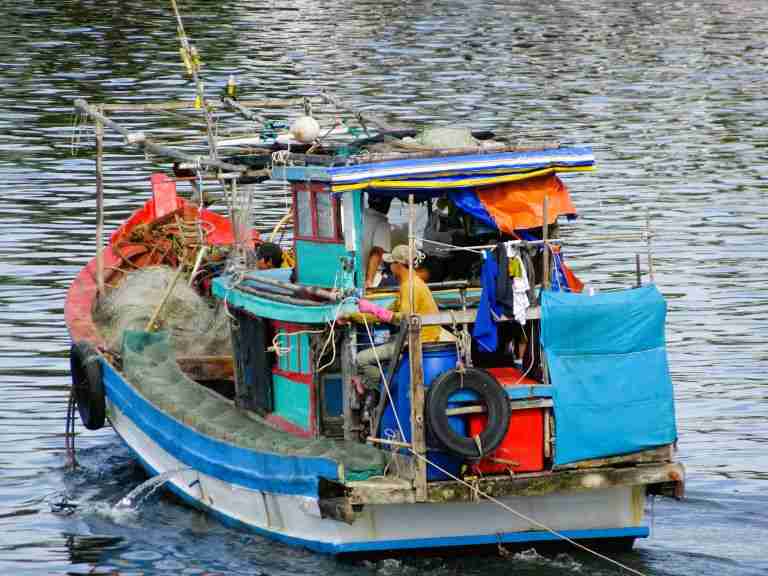 fishing boat on Phu Quoc island