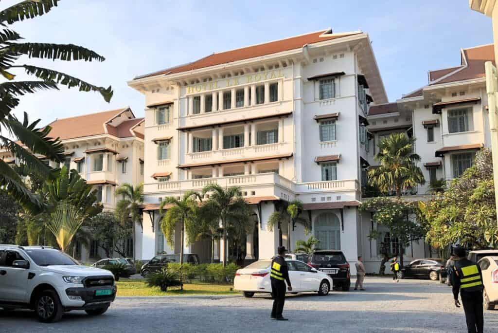 Colonial Raffles Hotel le Royal Phnom Penh Cambodia