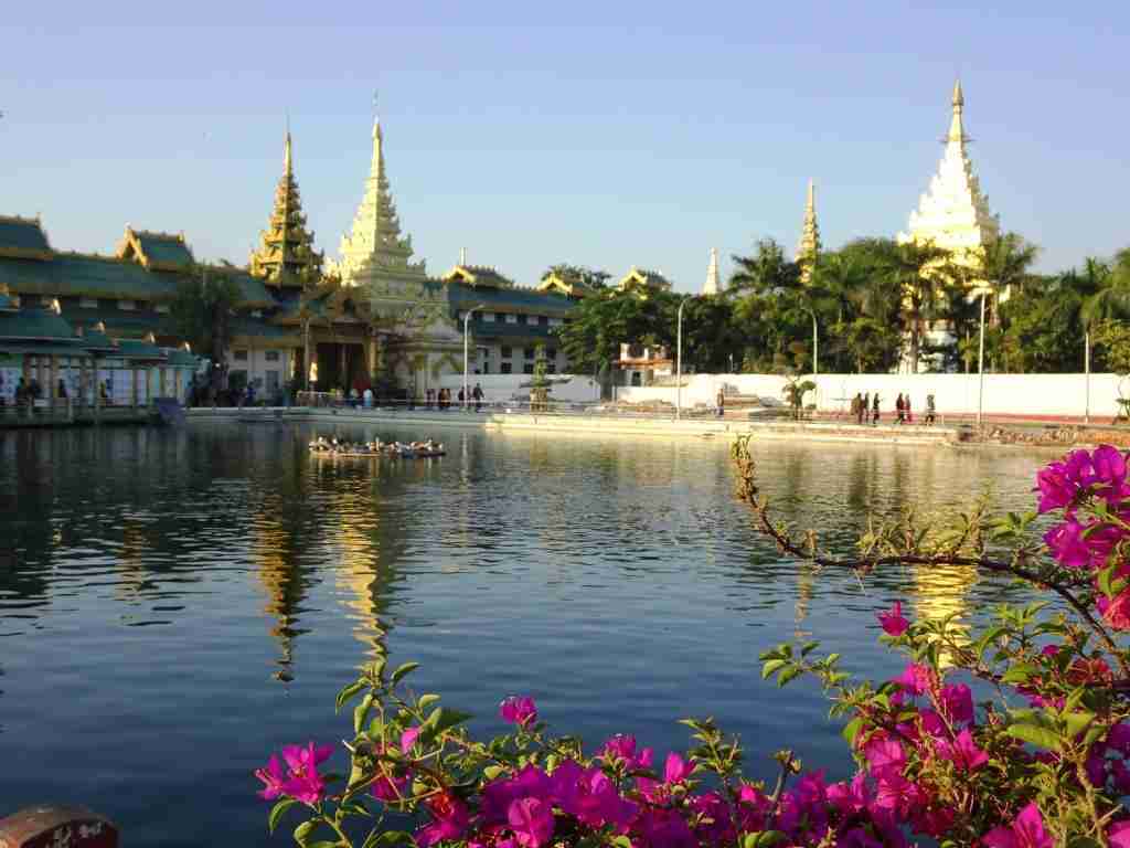Mahamuni Paya in Mandalay in Myanmar