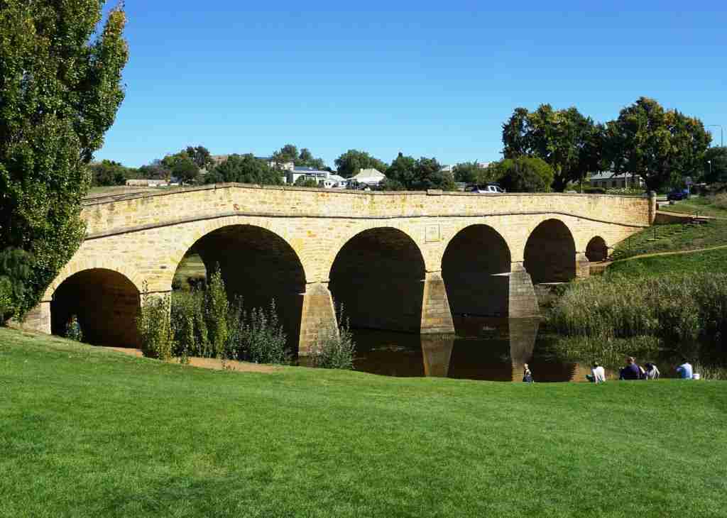 historic Richmond Bridge Tasmania