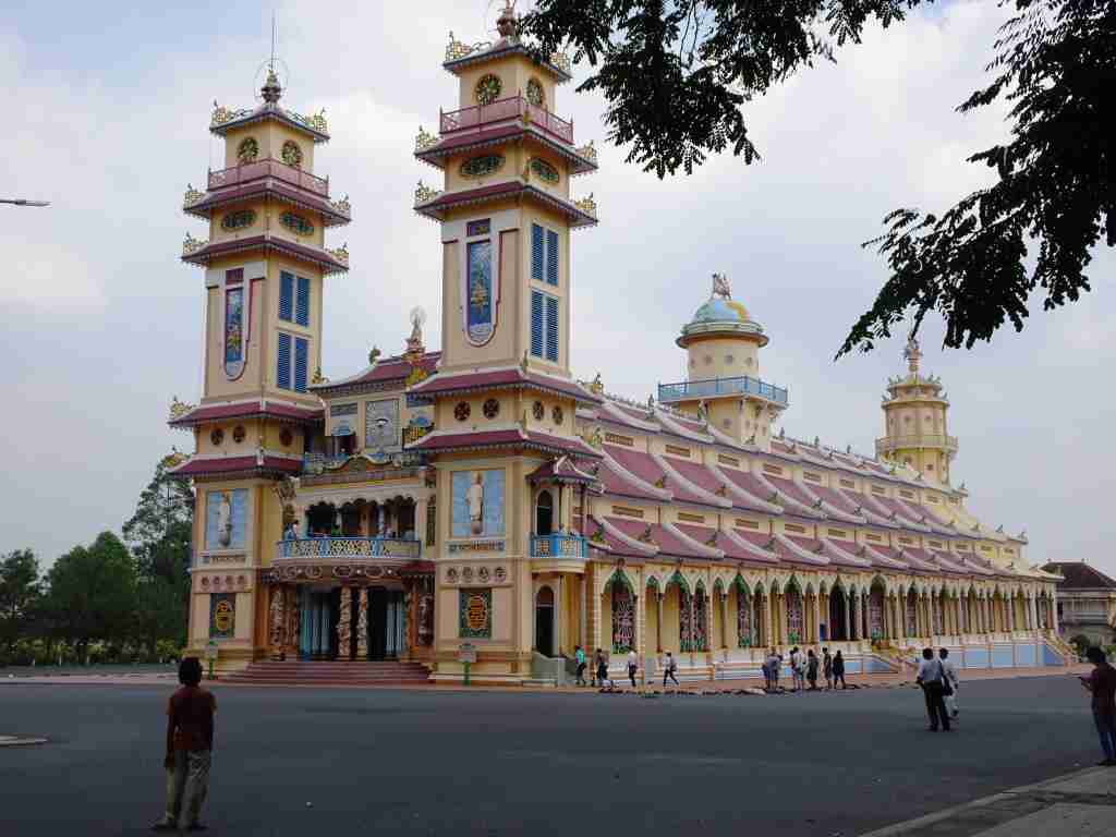 Cao Dai Great Temple in Vietnam