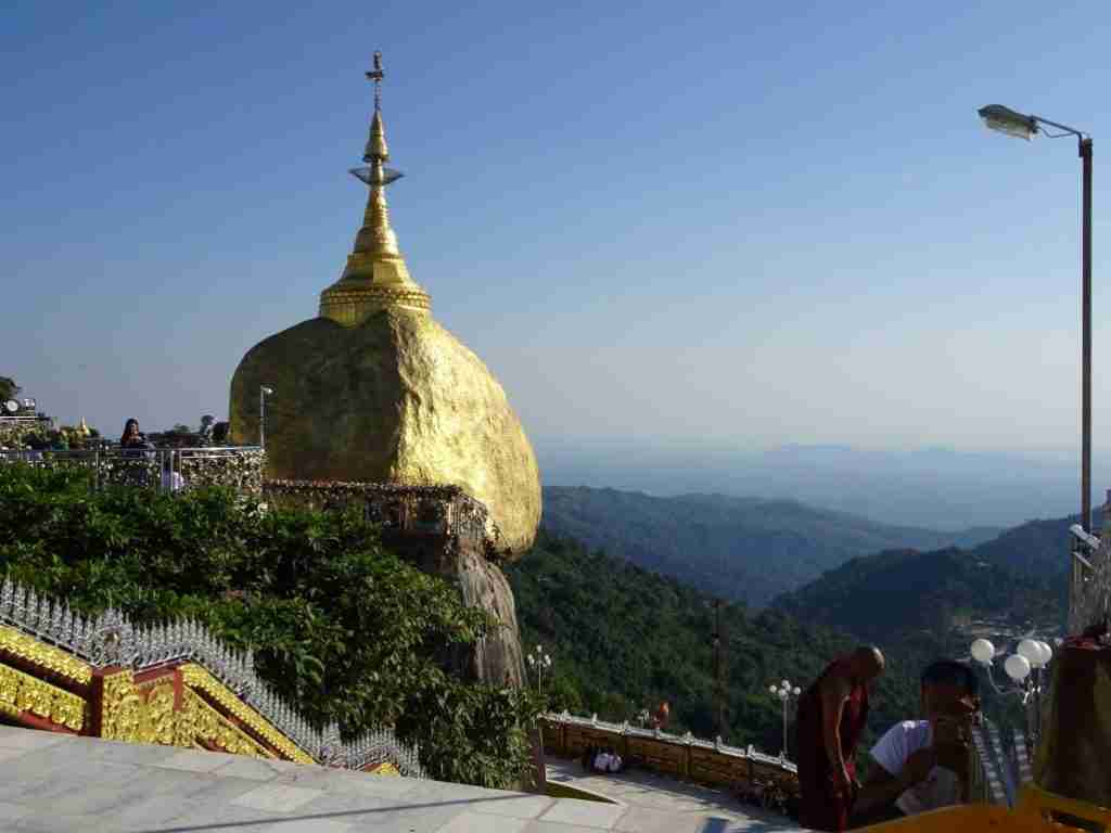 Golden Rock in Myanmar