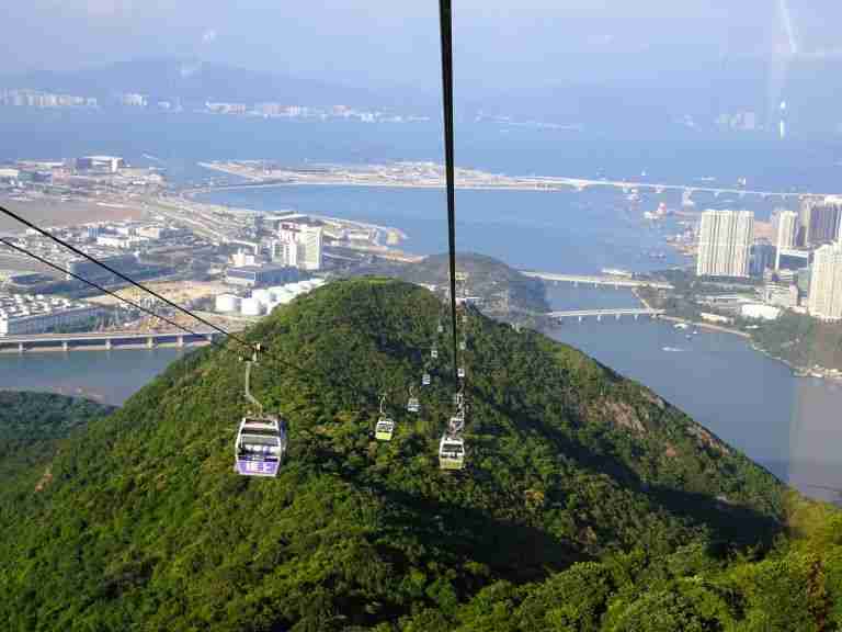 Ngong Ping Cable Car to the Big Buddha