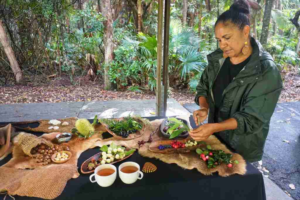 Bush Tucker with Delta's Aboriginal Culture Tour in Byron Bay in Australia