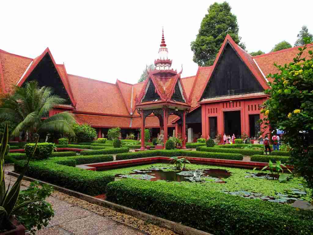 The National Museum in Phnom Penh Cambodia
