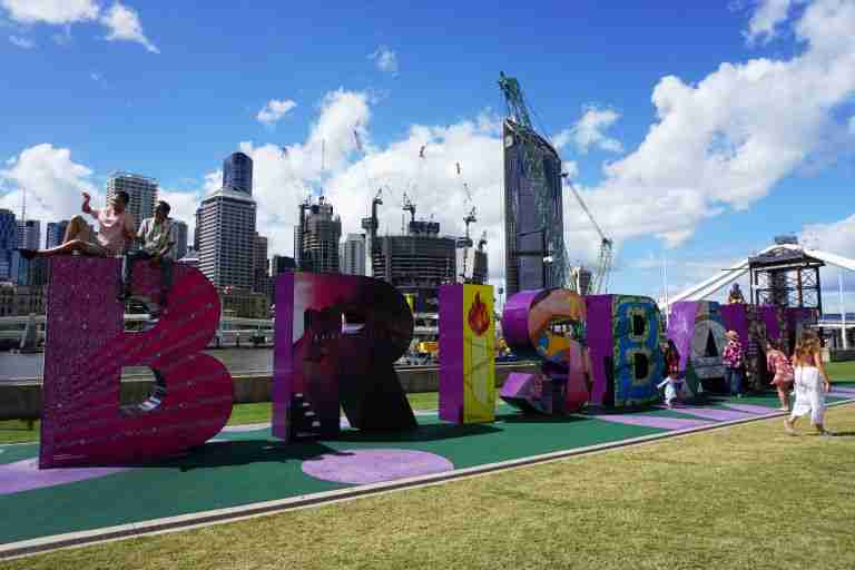 South Bank Parklands Walking and Running - Brisbane, Queensland, Australia