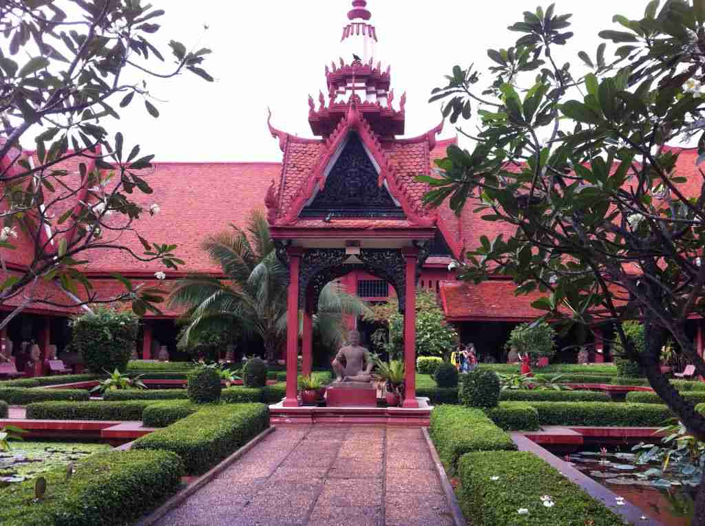 The National Museum in Phnom Penh Cambodia
