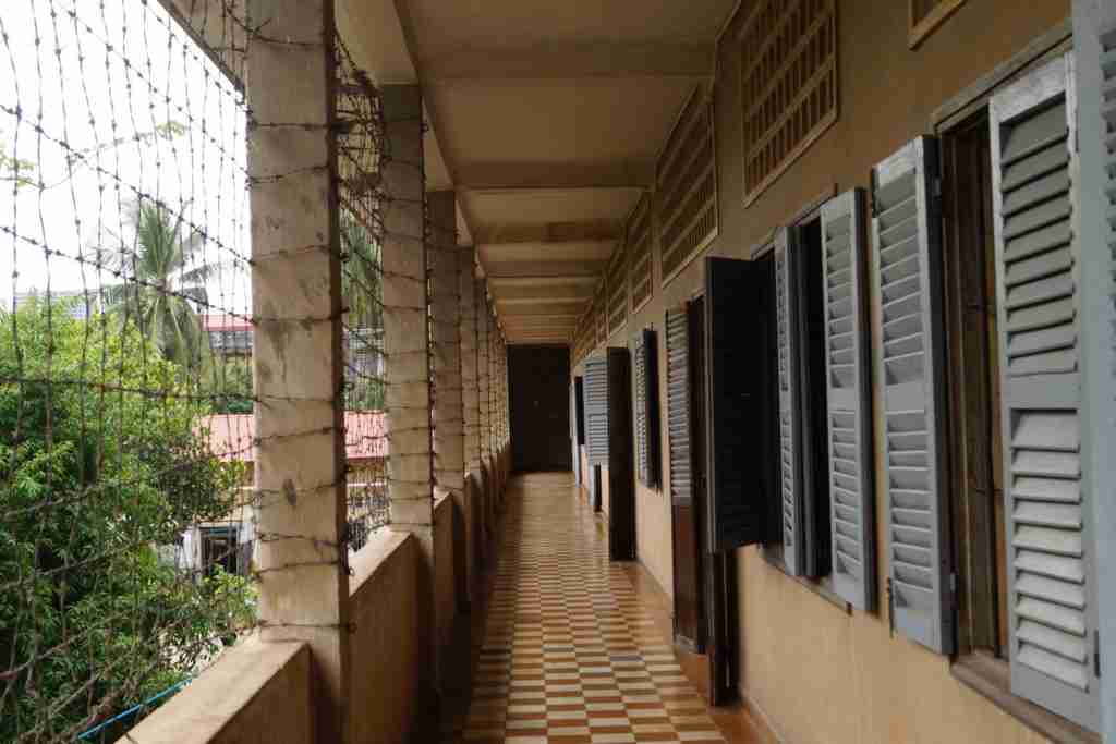 Tuol Sleng Genocide Museum in Phnom Penh Cambodia