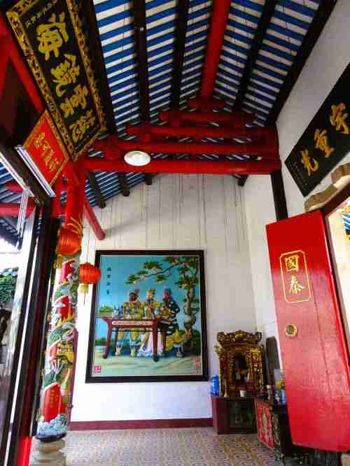 Inside the Chinese Assembly Rooms in Hoi An