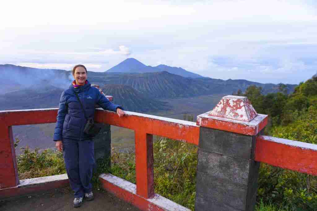 Sunrise viewpoint at Mt Bromo