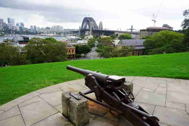 The Battlements on Observatory Hill at The Rocks in Sydney