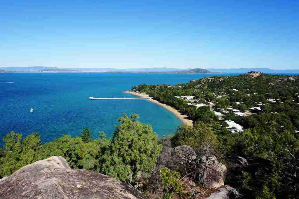 Sweeping island and water views from Hawkings Point Lookout on a day trip to Magnetic Island