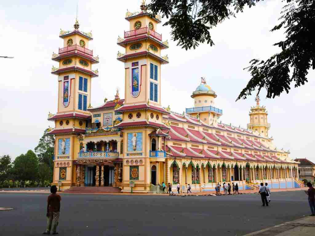 Cao Dai Great Temple in Vietnam