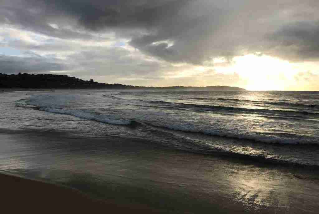 Dee Why Beach sunrise in Sydney